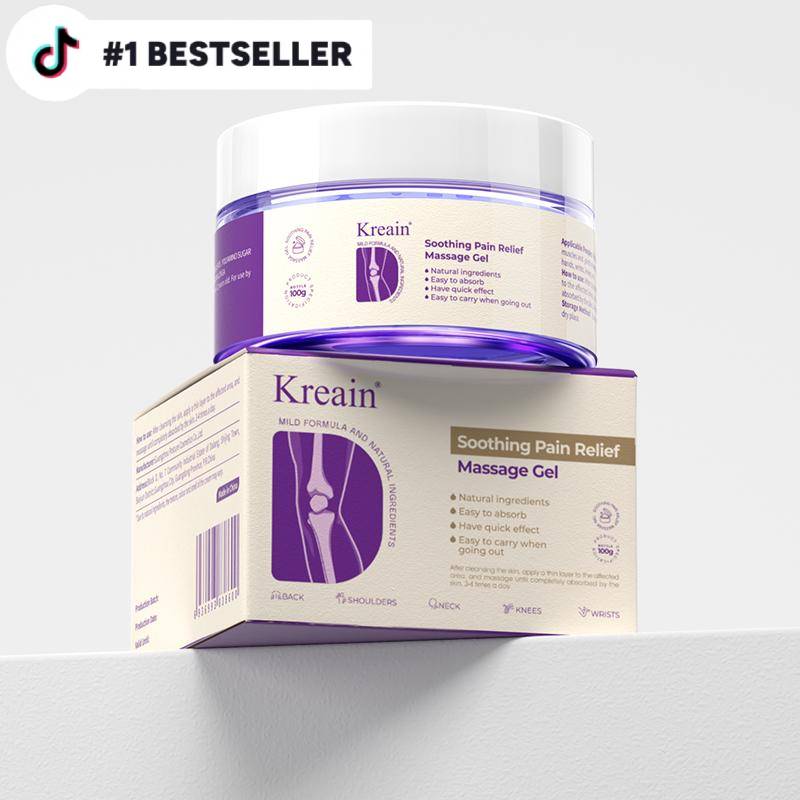 Kreain™ Natural Pain Relief Joints & Muscles Therapy Gel